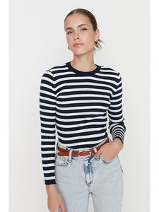 Свитер trendyol, темно-синий