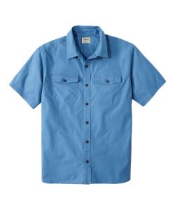Рубашка Riverton из рипстопа, традиционный крой, короткий рукав, стандартный американский крой.