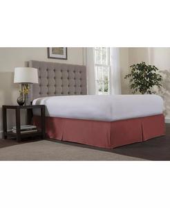 Юбки для кроватей со складками по центру - Twin Reversifi, красный