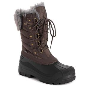 Высокие женские сапоги Palmer Paige на шнуровке от Muk Luks, chocolate