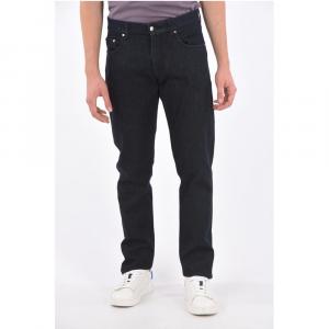 Джинсы RODRIGO Slim Fit из хлопка и кашемира 19 см Corneliani, Blue