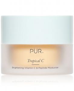 Увлажняющий крем Tropical C с витамином С и пептидами для осветления кожи PÜR,