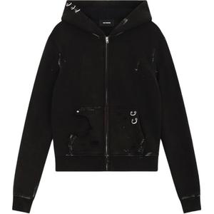 Худи с прорезями WE11DONE, черный