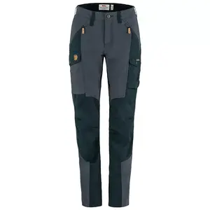 Женские брюки Fjallraven Nikka с закругленными краями, темно-синий