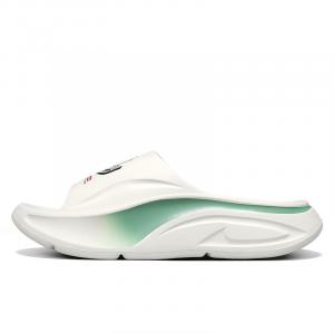 Шлепанцы мужские Deerway, белый/зеленый