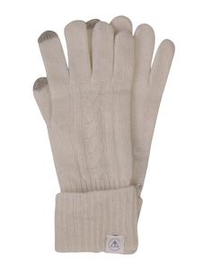Перчатки с закрытыми пальцами CASH-MERE.CH, белый