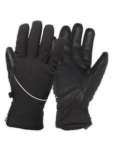 Fischer Перчатки для катания на лыжах/сноуборде с открытыми пальцами, черные