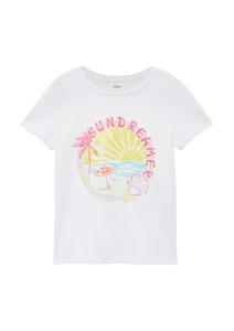 s.Oliver Футболка в белом цвете