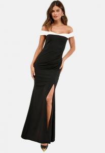 Платье Lipsy Maxi dress, Black White/Black