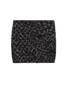 Мини юбка MANGO, Black