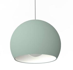 Подвесной светильник Lumicom Joe, зеленый - белый - металл - 25 х 20 х 25 см