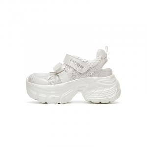 Туфли Мэри Джейн на платформе 8 см женские DAPHNE, Silver