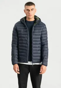 Зимняя куртка с капюшоном Teeshoppen, Navy