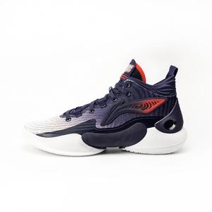 Баскетбольные кроссовки YuShuai 18 для мужчин, среднего размера, цвет белый/королевский синий/зеленый папоротник Lining