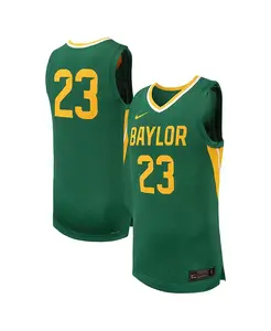 Мужская баскетбольная майка-реплика Green Baylor Bears №23 Nike