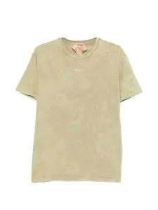 Футболка с круглым вырезом Nº21, бежевый