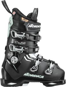 Женские горнолыжные ботинки Nordica Cruise 95 W Comfort Fit All Mountain (черный/зеленый/белый, 26,5), Black / Green / White