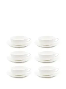 Чайные чашки Reggia (набор из шести чашек) Knindustrie, белый