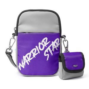 WARRIOR Нейлоновая наплечная сумка Regular Unisex Purple