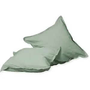 Наволочки Наволочки Stone Washed, (2 штуки) с эффектом stone wash Primera, Olive