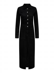 ONLY Платье-рубашка 'ONLPhilly' в черном цвете