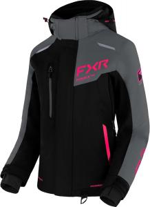 Женская куртка FXR Renegade, Black/Charoal/Fuchsia