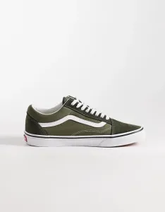 Темно-зеленые кроссовки Vans Old Skool