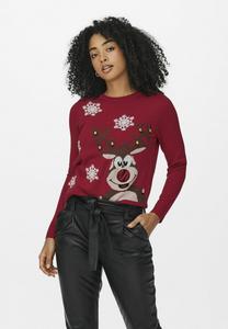 Джемпер ONLY Jumper, High Risk Red/Bordeaux