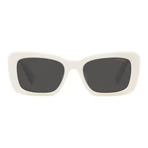 MIU MIU Солнцезащитные очки квадратной формы, White