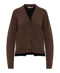 Шерстяной кардиган Jw Anderson, коричневый