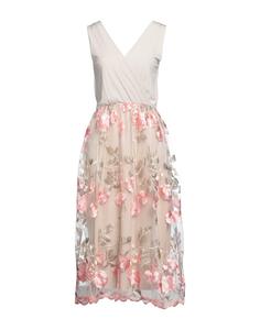 Платье миди Vanessa Scott, бежевый