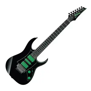 Электрогитара Ibanez UV70P Steve Vai Universe 7-струнная, черная, с чехлом
