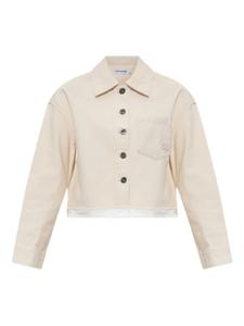 Куртка с тисненым логотипом Self-Portrait, нейтральный