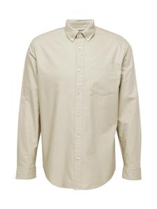 Рубашка на пуговицах классического кроя SELECTED Rick, светло-бежевый