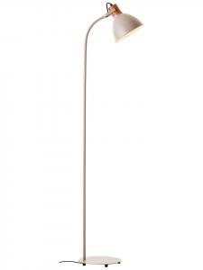 Напольная лампа "Эрена" в бежевом цвете - (В)150 см