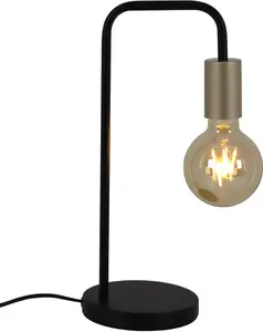 Лампа настольная Näve Modo, черный / золотой