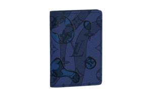 LOUIS VUITTON Карманный органайзер Абисс Блю