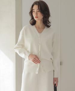 Вязаный кардиган Suite L, цвет White [001]