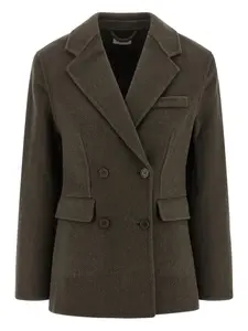 Двубортное шерстяное пальто Legend P.A.R.O.S.H., коричневый