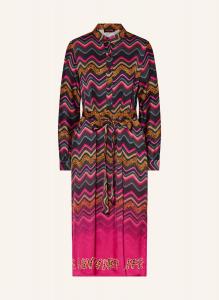 Атласное платье miss goodlife, темно-серый/розовый/оранжевый