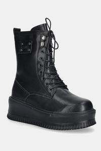 Ботильоны из кожи Goe, черный