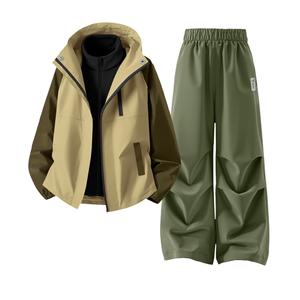 Детская повседневная спортивная одежда Disney, зеленый