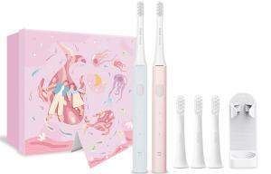 Электрическая зубная щетка Xiaomi, розовый