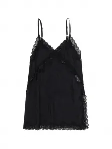 Топ с кружевом Bimba Y Lola, черный