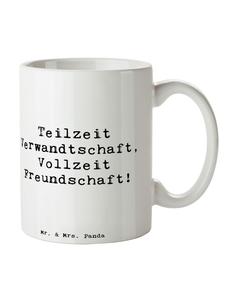 Кружка для дружбы со сводным братом с надписью белого цвета Mr. & Mrs. Panda
