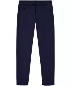 Брюки скинни унисекс Big Girls Uniform с пятью карманами из стрейч-сатина Nautica, синий