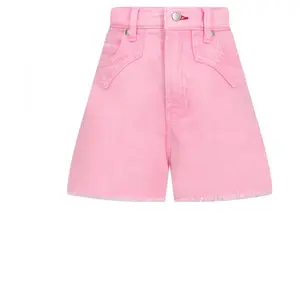 Джинсовые шорты стандартного кроя Hugo, розовый