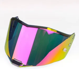 Визор для мотоциклетного шлема LS2 FF805, защита от УФ-излучения, противотуманный визор для мотоциклетного шлема, ветрозащитный сменный визор для шлема, E, E