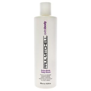 Кондиционер для ежедневного использования Extra Body Daily Rinse Conditioner от Paul Mitchell для мужчин и женщин - 16,9 унций (500 мл), прозрачный