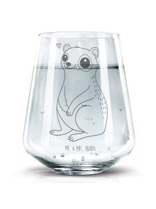 Стакан для питья Slow Lori Happy без слов в прозрачном виде Mr. & Mrs. Panda